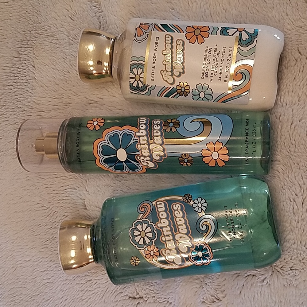 Rainbow Waves set